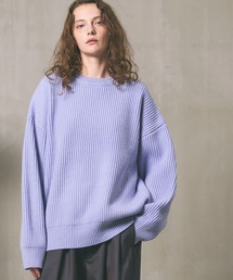 MAISON SPECIAL | 《UNISEX》Prime-Over Rib Crew Neck Knit Pullover/プライムオーバーリブクルーネックニットプルオーバー【MAISON SPECIAL/メゾンスペシャル】(ニット/セーター)