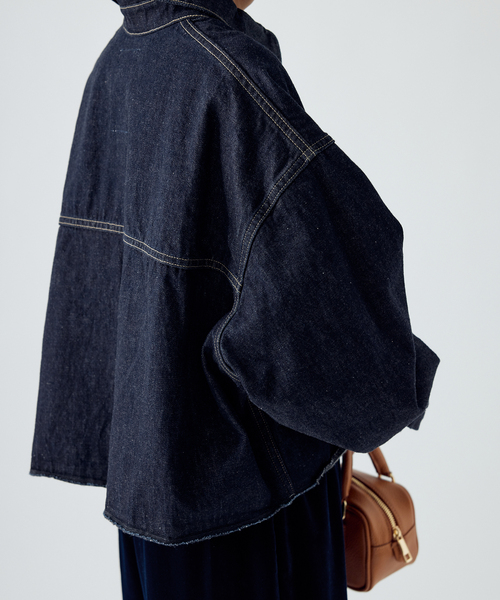 IENA（イエナ）の「KURO/クロ 別注 DENIM SH デニムシャツ