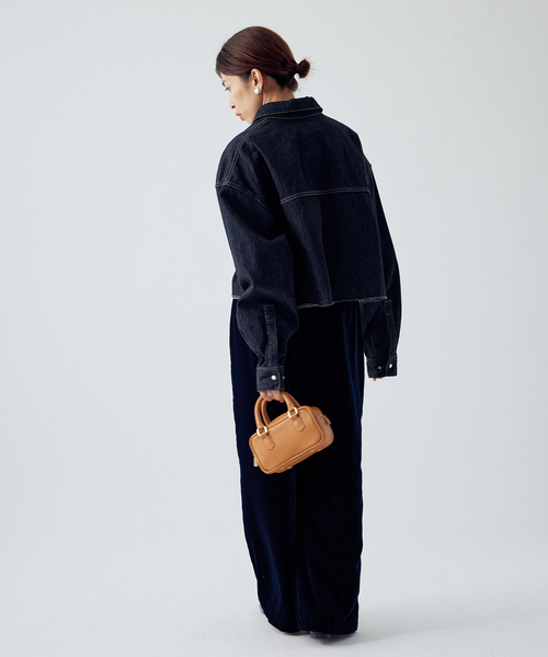 IENA イエナ KURO別注 KURODENIM クロデニム Lサイズ IENA（イエナ）の「【KURO/クロ】別注 WIDE STRAIGHT DENIM