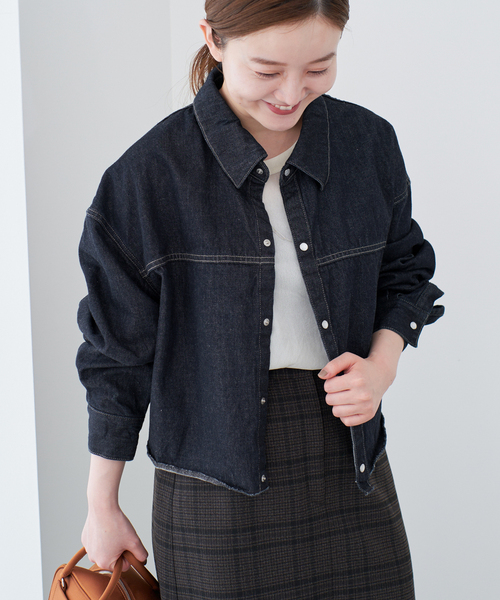 IENA（イエナ）の「KURO/クロ 別注 DENIM SH デニムシャツ