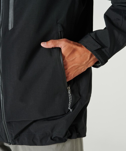 Eddie Bauer（エディーバウアー）の「【First Ascent】オムニチュード シェル ジャケット（ナイロンジャケット・メンズ・ブラック/ダークカーキ/グレイッシュブルー・S/L/XL/XXL/M）」の7枚目の写真