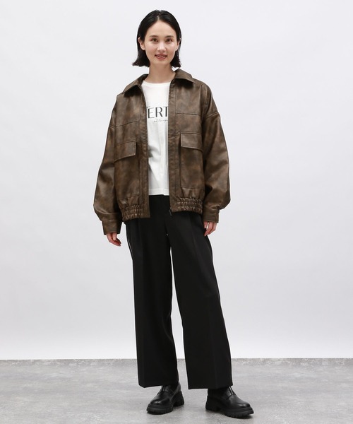 5着専用 セール】FLジップブルゾン / 128968（ブルゾン）｜LAKOLE