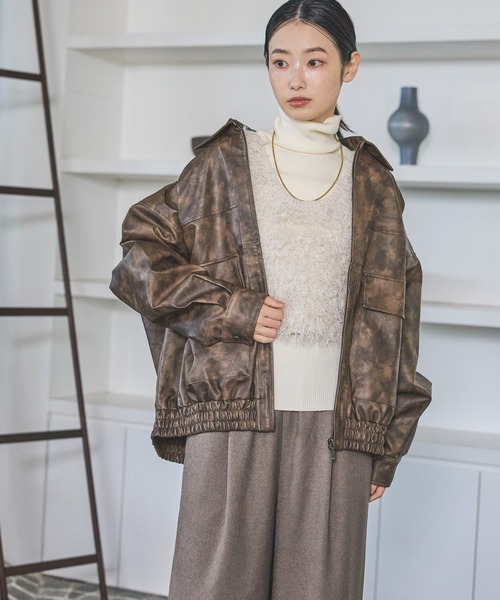 セール】FLジップブルゾン / 128968（ブルゾン）｜LAKOLE（ラコレ）の