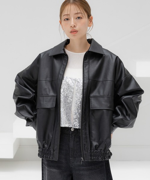 FLジップブルゾン / 128968（ブルゾン）｜LAKOLE（ラコレ）