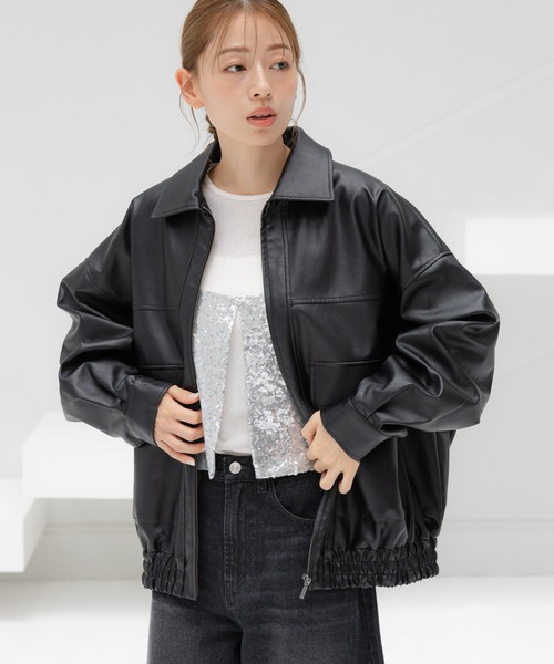 LAKOLE FLジップブルゾン