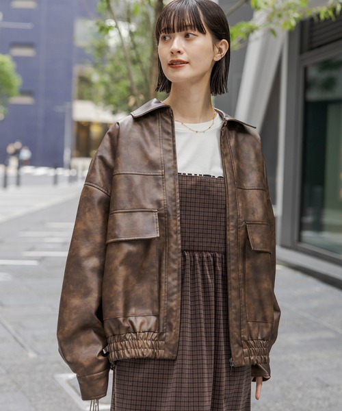 FLジップブルゾン / 128968（ブルゾン）｜LAKOLE（ラコレ）