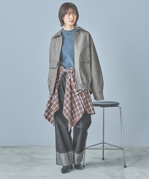 FLジップブルゾン / 128968（ブルゾン）｜LAKOLE（ラコレ）