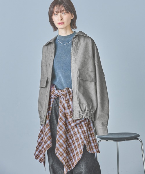 FLジップブルゾン / 128968（ブルゾン）｜LAKOLE（ラコレ）