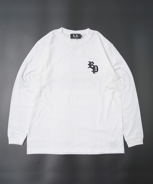 vintage campagnolo 長袖Tシャツジャージ　Lサイズ ホワイト T-CRANE-LS-R1 Long-sleeve T-shirt with apple core print