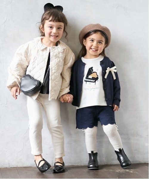 セール】リボンニットカーディガン（カーディガン/ボレロ）｜petit