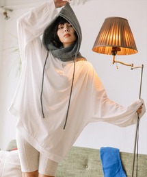 heart die cutting L/S tee