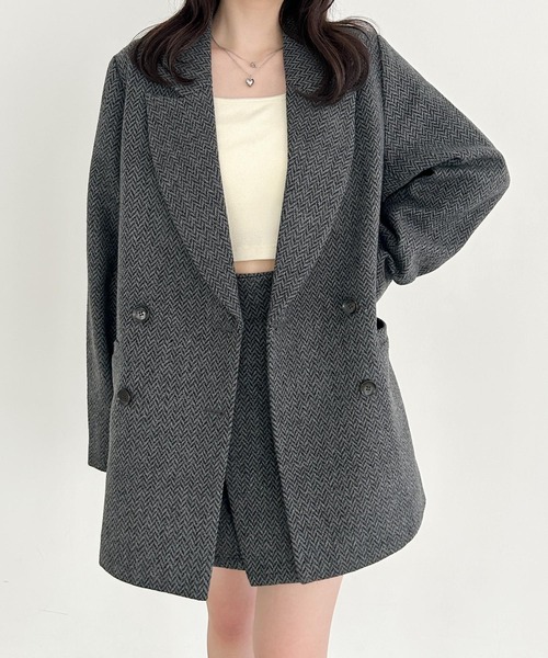 Heather（ヘザー）の「Winter ラップミニスカート　144348（スカート・レディース・ブラック系その他/ブラウン系その他/グレー系その他・S/M）」の5枚目の写真