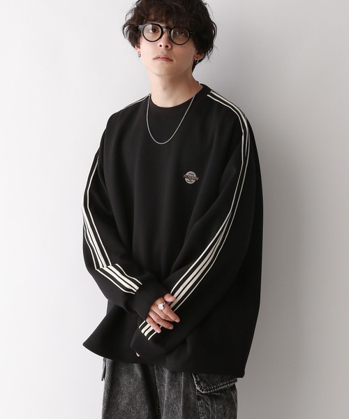 RAGEBLUE（レイジブルー）の「【WEB限定】サイドライン/テックプルオーバースウェット/ハーフジップ（スウェット・メンズ・ブラック系その他/ブルー/ホワイト系その他/ホワイト/ブラック・FREE）」の21枚目の写真