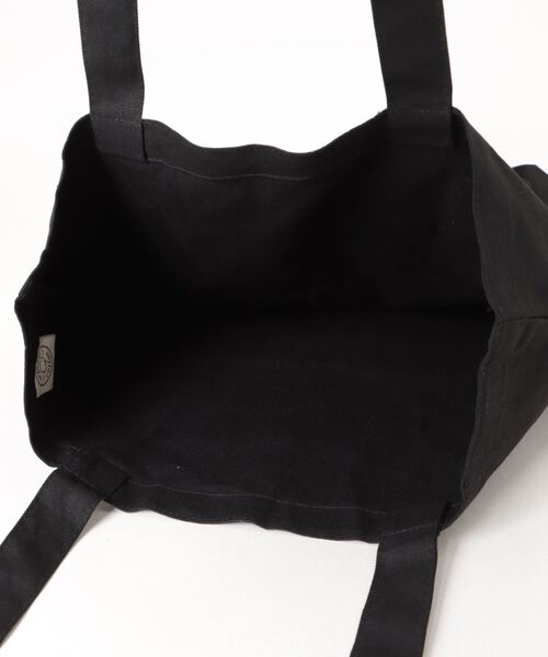 MAISON CLUB(メゾンクラブ)の「【MAISON CLUB】Sunday Strolling Club / プリントロゴ キャンバストートバック A4収納可能(トートバッグ・メンズ・アイボリー/ブラック・FREE)」の5枚目の写真