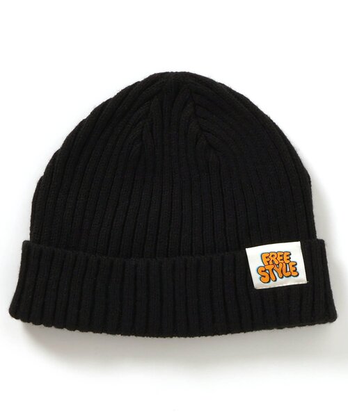 BREEZE（ブリーズ）の「【BREEZE NEW JACK】カラフルネオンニットキャップ（ニットキャップ/ビーニー・キッズ・ブラック/ブルー/ピンク/ライム・50/54/58）」の2枚目の写真