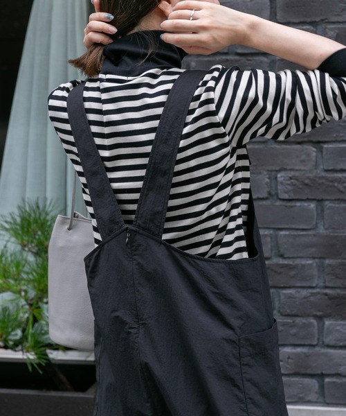 FORK&SPOON（フォークアンドスプーン）の「FORK&SPOON　ボーダータートルネックカットソー（Tシャツ/カットソー・レディース・ホワイト系その他/ブラック系その他・1）」の5枚目の写真