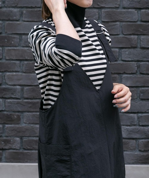 セール】FORK&SPOON ボーダータートルネックカットソー（Tシャツ