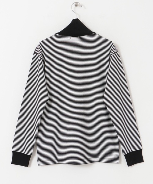 FORK&SPOON（フォークアンドスプーン）の「FORK&SPOON　ボーダータートルネックカットソー（Tシャツ/カットソー・レディース・ホワイト系その他/ブラック系その他・1）」の18枚目の写真