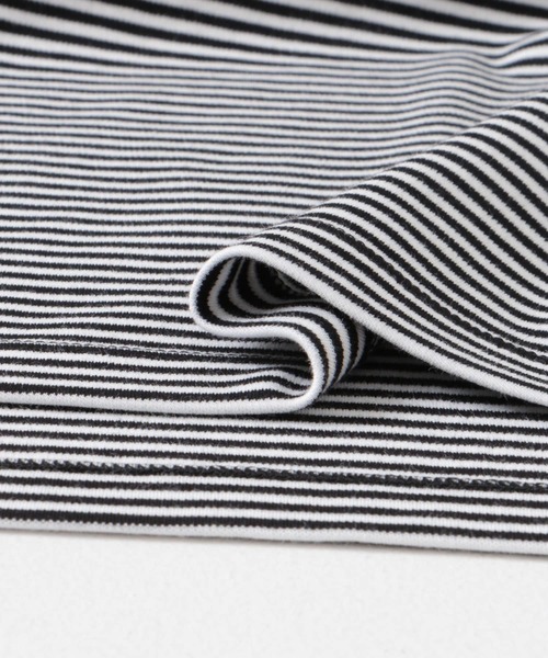 FORK&SPOON（フォークアンドスプーン）の「FORK&SPOON　ボーダータートルネックカットソー（Tシャツ/カットソー・レディース・ホワイト系その他/ブラック系その他・1）」の19枚目の写真