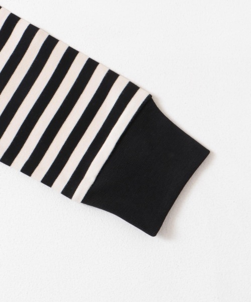 FORK&SPOON（フォークアンドスプーン）の「FORK&SPOON　ボーダータートルネックカットソー（Tシャツ/カットソー・レディース・ホワイト系その他/ブラック系その他・1）」の20枚目の写真