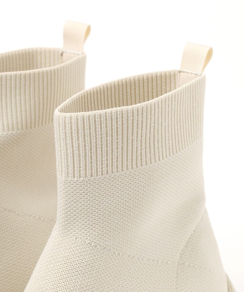 LAKOLE(ラコレ)の「ニットスニーカーソールブーツ / 140064(ブーツ・レディース・アイボリー/ブラック・MEDIUM/LARGE)」の12枚目の写真