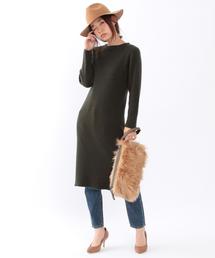 Another Edition | ワイドリブワンピース/ AEBC W/N ワイドリブOP(ワンピース)