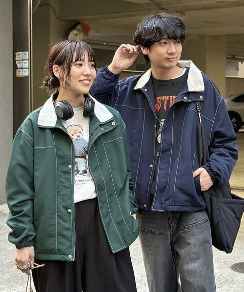 セール】スタンドネックステッチジャケット（ブルゾン）｜CPCM