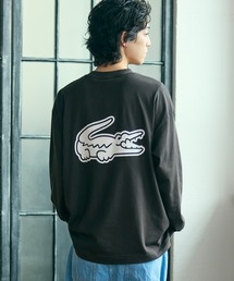 LACOSTE（ラコステ）の「【オンライン限定】LACOSTE オーバーサイズ バックプリント ロングスリーブTシャツ（Tシャツ/カットソー）」