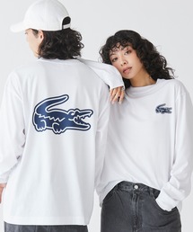 LACOSTE | 【オンライン限定】LACOSTE オーバーサイズ バックプリント ロングスリーブTシャツ(Tシャツ/カットソー)