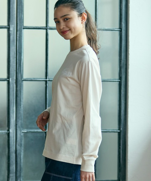 セール】【オンライン限定】LACOSTE オーバーサイズ バックプリント