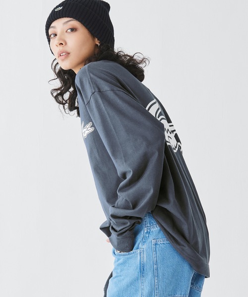 セール】【オンライン限定】LACOSTE オーバーサイズ バックプリント