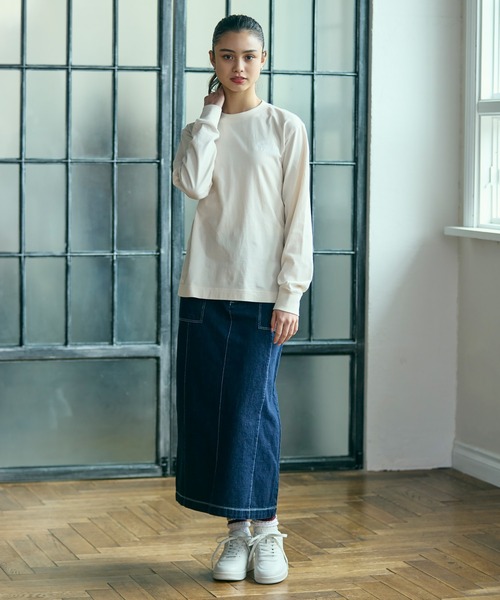 オンライン限定】LACOSTE オーバーサイズ バックプリント ロング