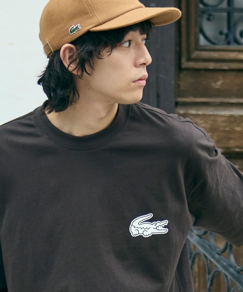 オンライン限定】LACOSTE オーバーサイズ バックプリント ロング
