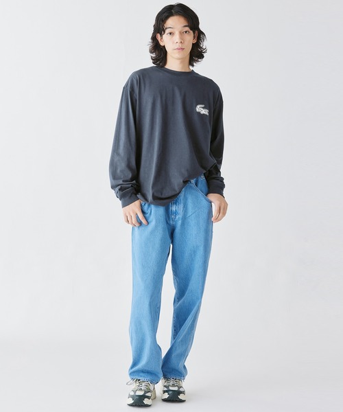 オンライン限定】LACOSTE オーバーサイズ バックプリント ロング