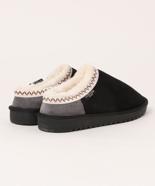 U.S. POLO ASSN.(ユーエスポロアッスン)の「【U.S.POLO ASSN.】ユーエスポロアッスン ボアクロッグ 2PLL00844(サンダル・レディース・カーキ/ブラック×グレー・23.0cm/24.0cm/25.0cm)」の3枚目の写真