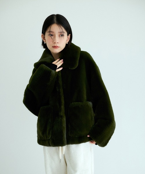 jakke（ジャッキー）の「【Jakke(ジャッキー)】TRACI COAT（その他アウター・レディース・ダークグリーン・S）」の5枚目の写真