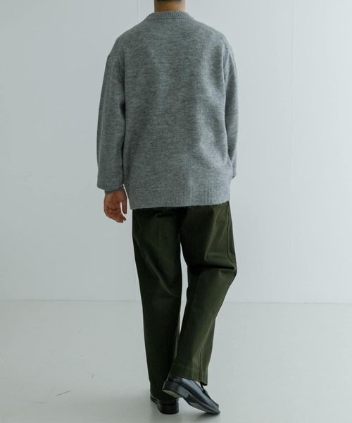 URBAN RESEARCH（アーバンリサーチ）の「『UR GREEN』CREW NECK KNIT（ニット/セーター・メンズ・チャコールグレー/ライトグレー/ネイビー/カーキ/イエロー系その他・MEDIUM/LARGE）」の11枚目の写真