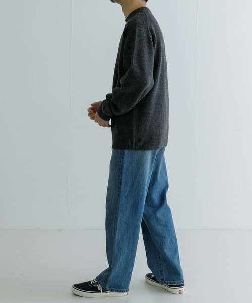 URBAN RESEARCH（アーバンリサーチ）の「『UR GREEN』CREW NECK KNIT（ニット/セーター・メンズ・チャコールグレー/ライトグレー/ネイビー/カーキ/イエロー系その他・MEDIUM/LARGE）」の18枚目の写真