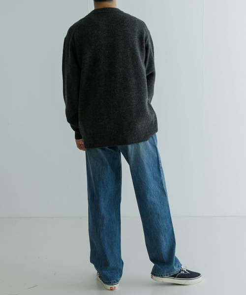 URBAN RESEARCH（アーバンリサーチ）の「『UR GREEN』CREW NECK KNIT（ニット/セーター・メンズ・チャコールグレー/ライトグレー/ネイビー/カーキ/イエロー系その他・MEDIUM/LARGE）」の19枚目の写真