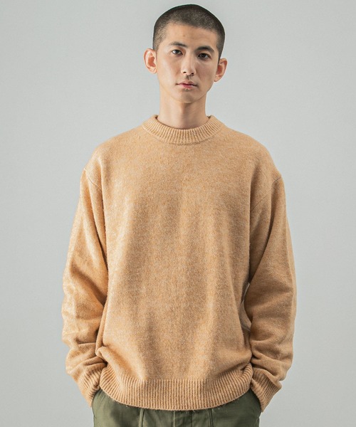 かぐれ　毛１００％　 ニット　セーター　 アーバンリサーチ セール】『UR GREEN』CREW NECK KNIT（ニット/セーター）｜URBAN