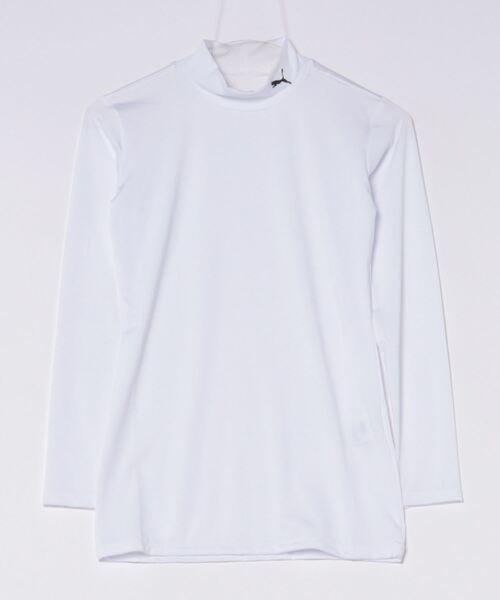 PUMA(プーマ)の「PUMA プーマ コンプレッション モックネック サッカー 長袖 シャツ(Tシャツ/カットソー・メンズ・ホワイト・XX-LARGE/X-LARGE/SMALL/MEDIUM/LARGE)」の4枚目の写真