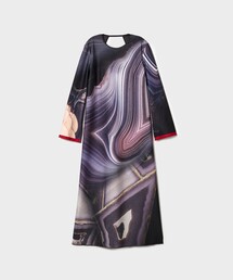 MUKASA | 【MUKASA/ムカサ】RARE STONE PRINT DRESS/プリントワンピース(ドレス)