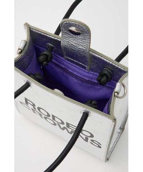 RODEO CROWNS WIDE BOWL（ロデオクラウンズワイドボウル）の「ショッパースモールショルダー（ショルダーバッグ・レディース・ブロンズ/ブラック/シルバー・FREE）」の16枚目の写真