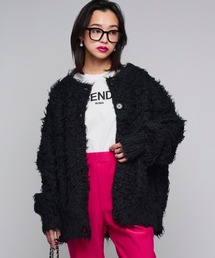 Narcissus | シャギーカーディガン オーバーサイズ(カーディガン/ボレロ)