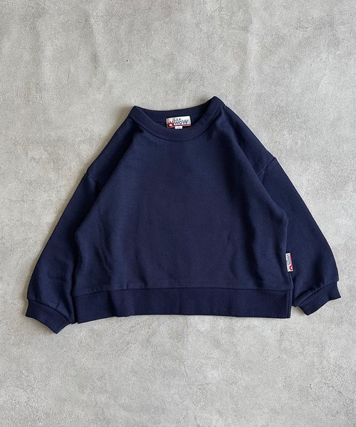 MARKEY'S（マーキーズ）の「【LSP WOW!】バックプリントトレーナー（スウェット・キッズ・チャコール/ベージュ/ラベンダー/ネイビー/ブラウン/オフホワイト/ブラック/ライトピンク/エメラルド/カーキ・80/90/100/110/120/130）」の22枚目の写真