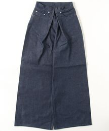 JOHN LAWRENCE SULLIVAN/ジョンローレンスサリバン】WASHED DENIM WIDE
