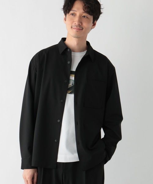 GLOBAL WORK（グローバルワーク）の「アーバンシャツ/147179（シャツ/ブラウス・メンズ・ブラック/グレー系4/グレー系8/チャコール・SMALL/MEDIUM/LARGE/X-LARGE/3XL/X-SMALL/XX-LARGE）」の8枚目の写真