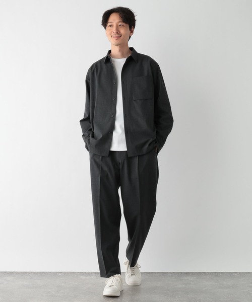 GLOBAL WORK（グローバルワーク）の「アーバンシャツ/147179（シャツ/ブラウス・メンズ・ブラック/グレー系4/グレー系8/チャコール・SMALL/MEDIUM/LARGE/X-LARGE/3XL/X-SMALL/XX-LARGE）」の10枚目の写真