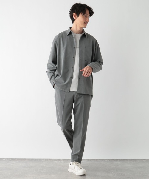 GLOBAL WORK（グローバルワーク）の「アーバンシャツ/147179（シャツ/ブラウス・メンズ・ブラック/グレー系4/グレー系8/チャコール・SMALL/MEDIUM/LARGE/X-LARGE/3XL/X-SMALL/XX-LARGE）」の18枚目の写真