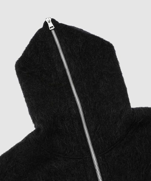 Our Legacy(アワーレガシー)の「OUR LEGACY FULL ZIP HOOD(パーカー・メンズ・ブラック・46/44)」の6枚目の写真